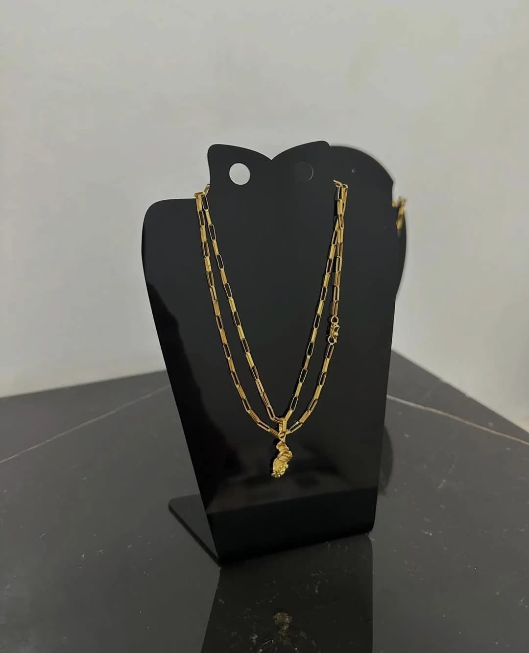Colar Prata banhado a ouro 18k